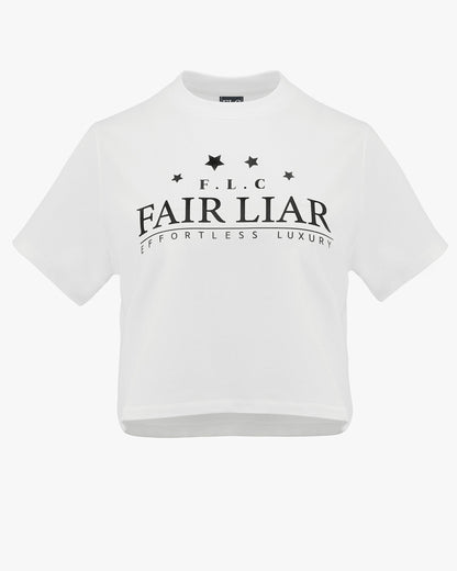 スタークロップドTシャツ