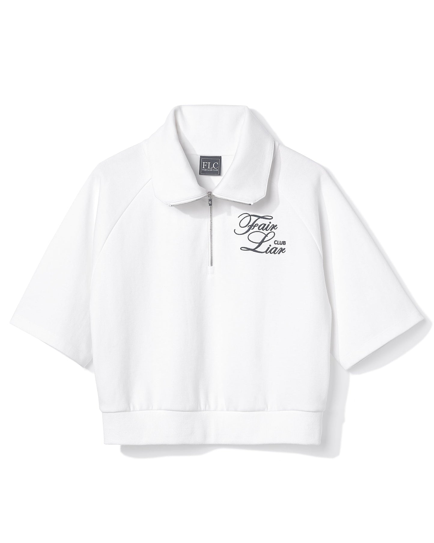 FLC ハーフジッププルオーバー (ホワイト)