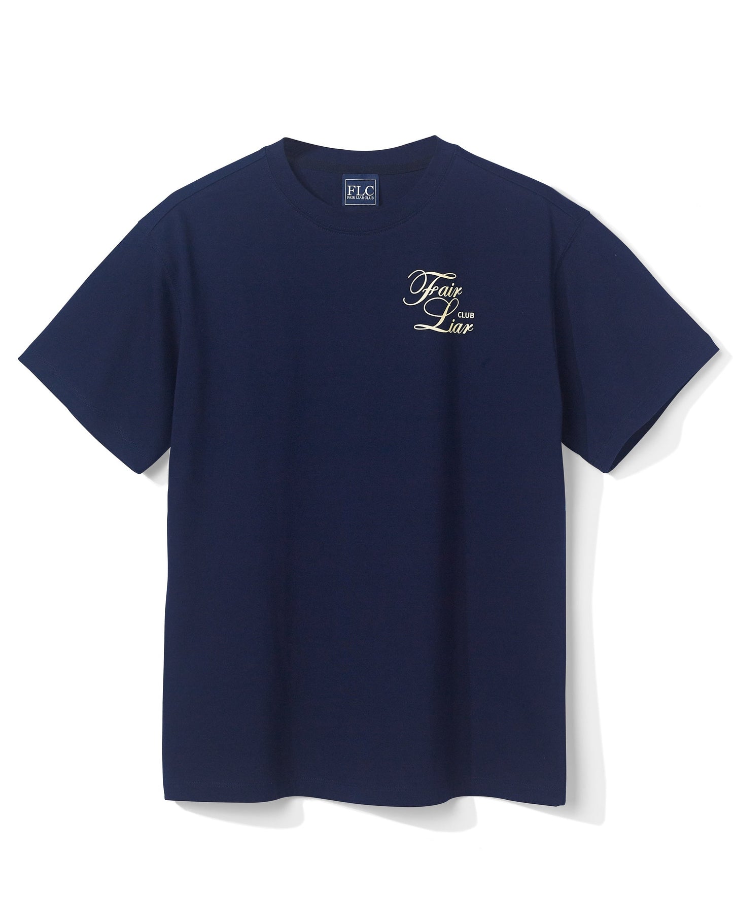 FLC オーバーサイズスターTシャツ (ネイビー)