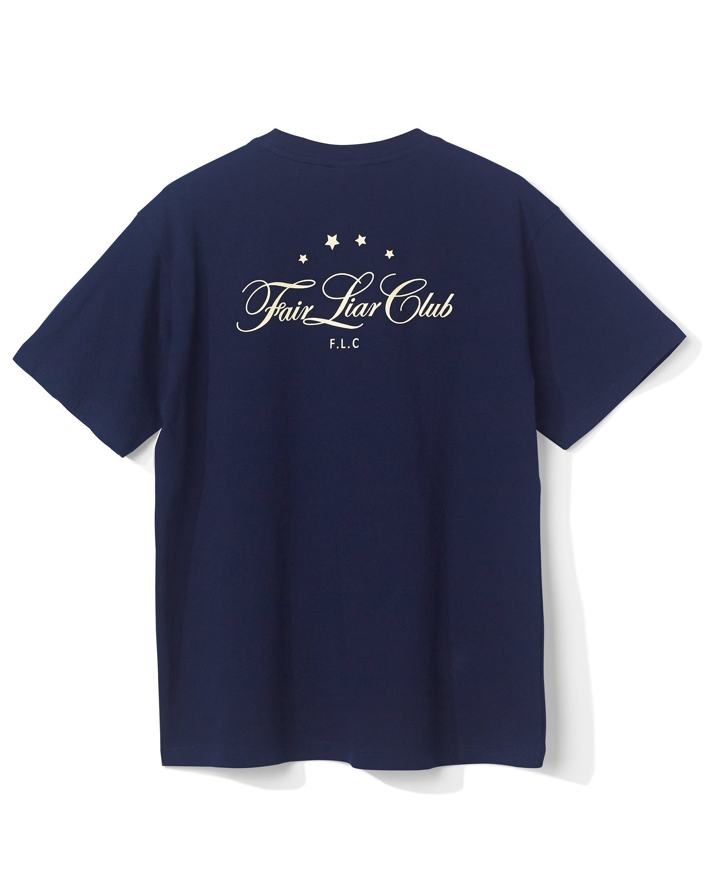 FLC オーバーサイズスターTシャツ (ネイビー)