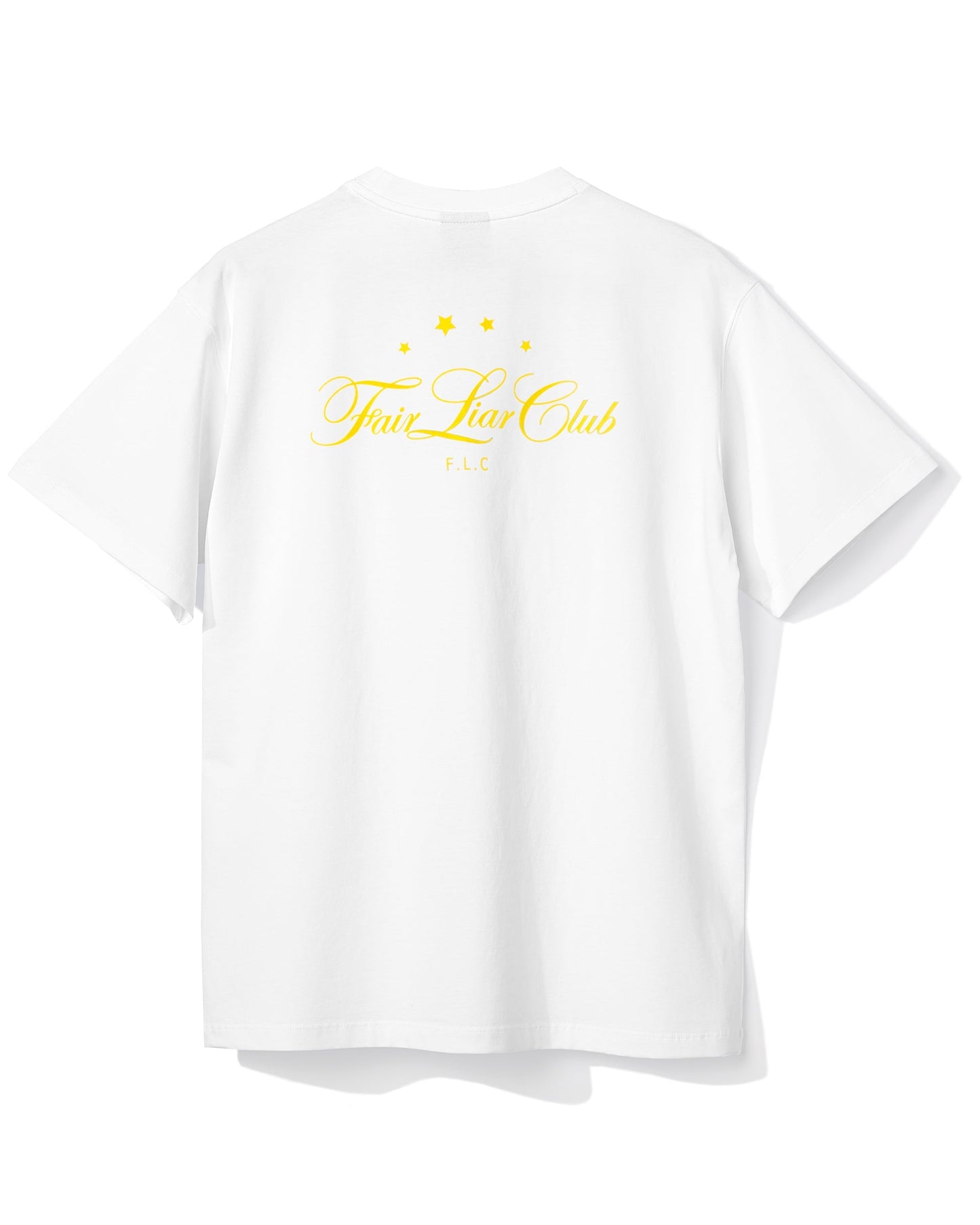 FLC オーバーサイズスターTシャツ (ホワイト)
