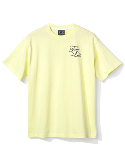 FLC オーバーサイズスターTシャツ (イエロー)