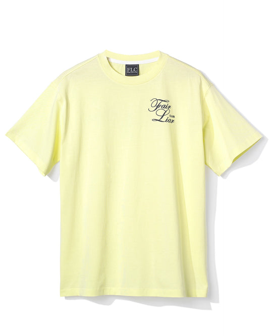 FLC オーバーサイズスターTシャツ (イエロー)