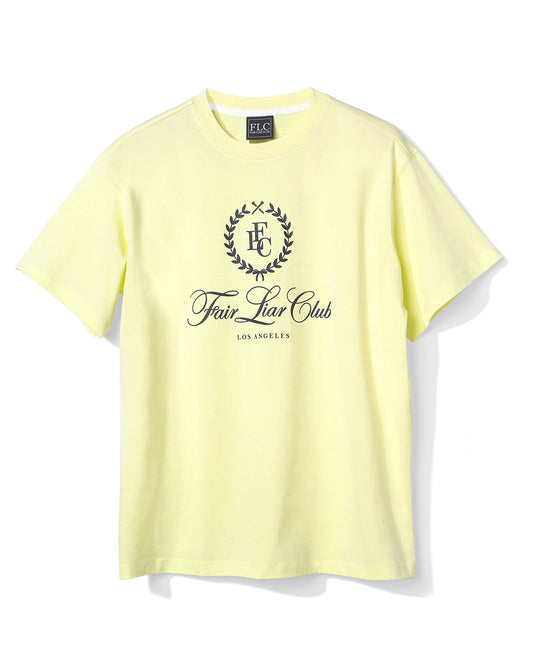 FLC オーバーサイズ LA Tシャツ (イエロー)