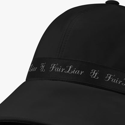 25SS ロゴテープワイドバケットハット