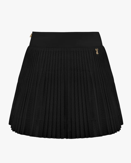 ドットシャプリーツスカート