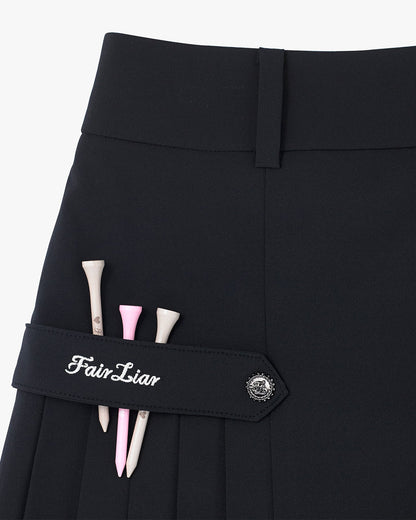 【RE-ORDER】ハイウエストサイドプリーツスカート