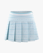 ロゴパターンプリントプリーツスカート