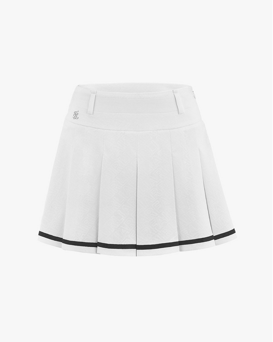 ロゴジャガードプリーツ