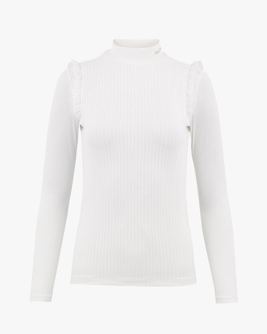 フリルリブクーリングTシャツ