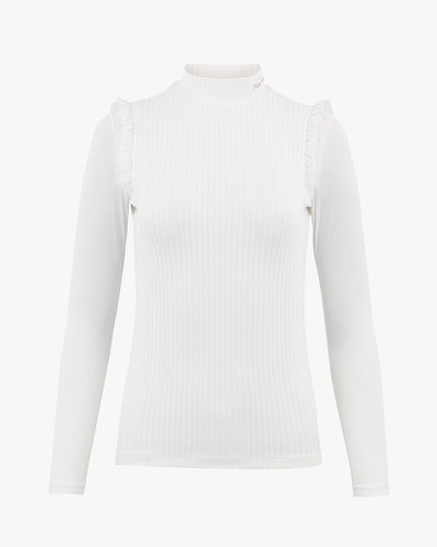 フリルリブクーリングTシャツ