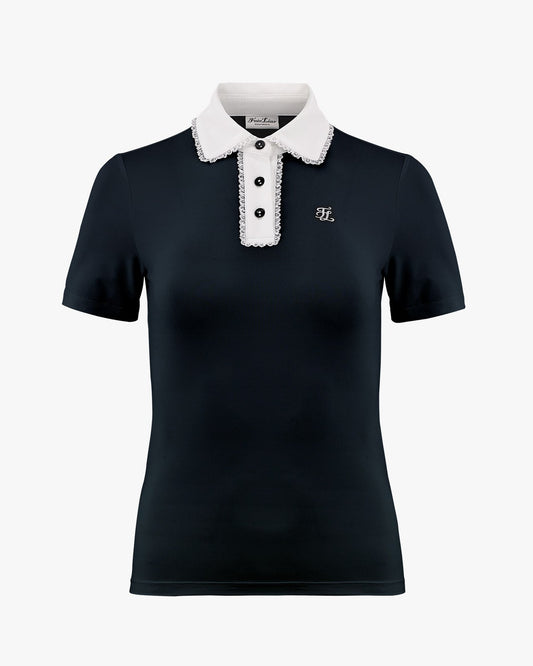 【RE-ORDER】レースポイントカラ―Tシャツ