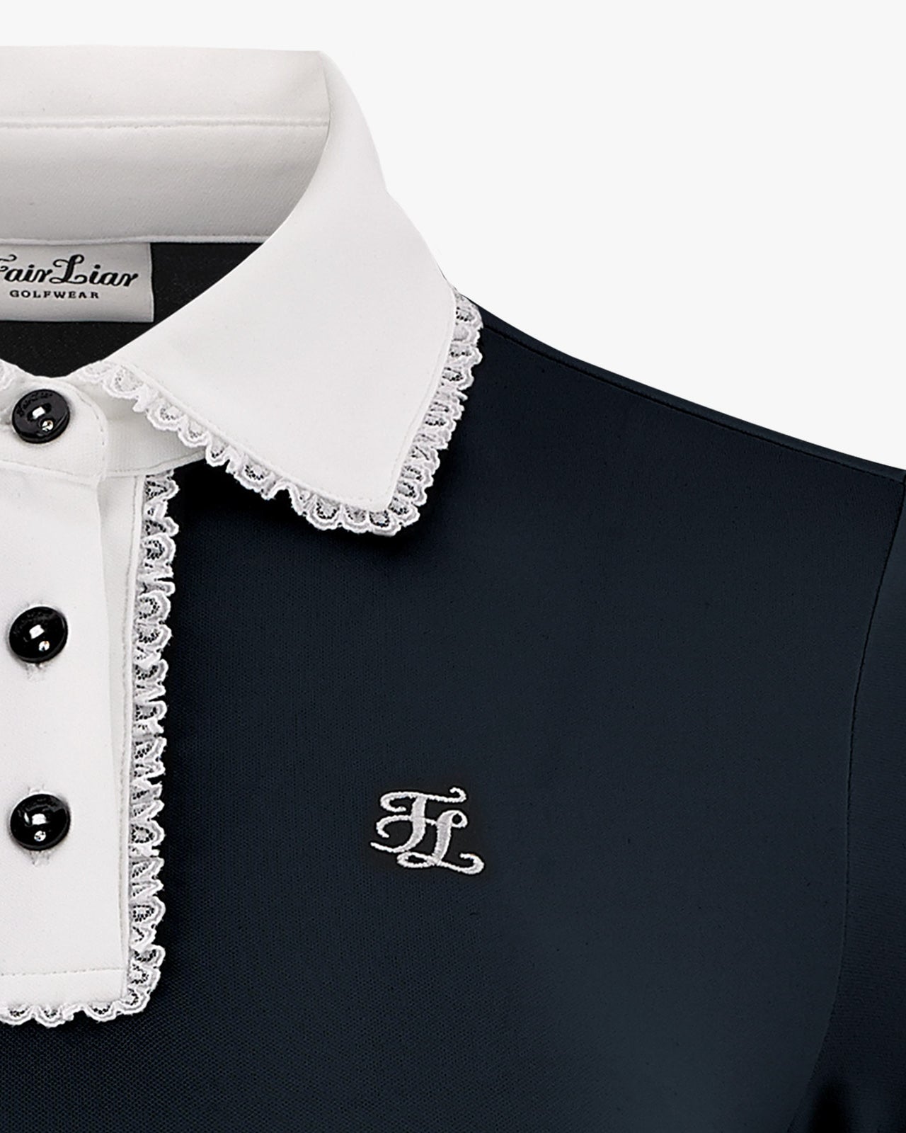 【RE-ORDER】レースポイントカラ―Tシャツ