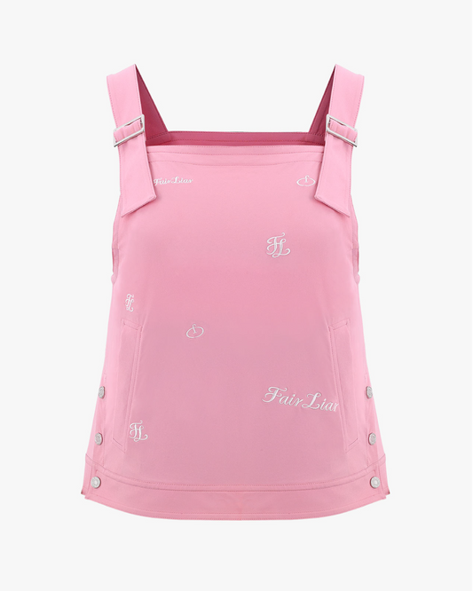 オーバーオールポケットベスト