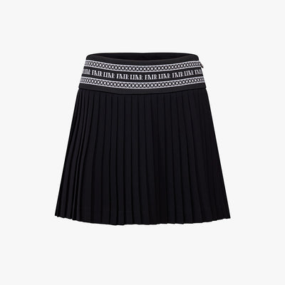 【RE-ORDER】ロゴバンドプリーツスカート