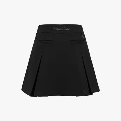 25SS リボンベルト ワイドプリーツスカート