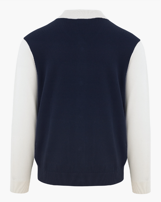 メンズ スタジアムニットカーディガン