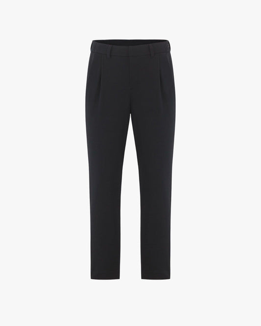 メンズ プリーツテーパードパンツ