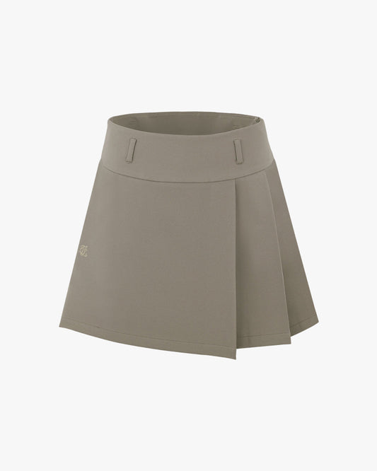 アンイーブンプリーツスカート