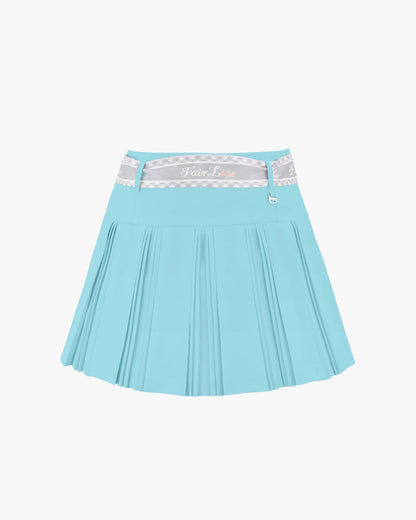 スカーフセット プリーツスカート