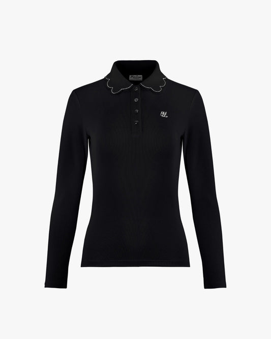 ウェーブカラーTシャツ