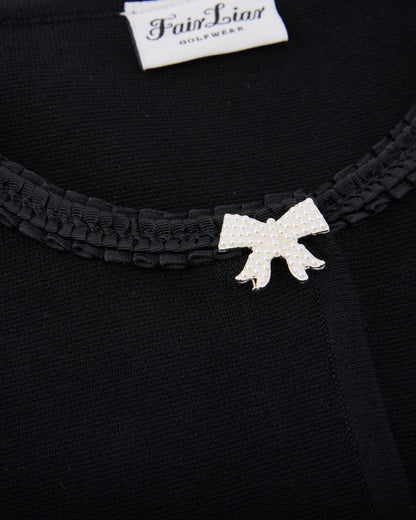 25SS パールリボンジャケットカーディガン