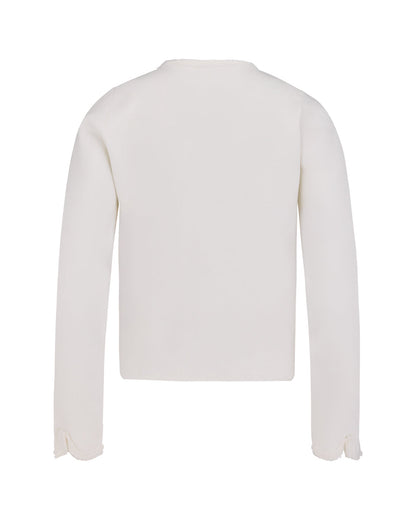 25SS パールリボンジャケットカーディガン