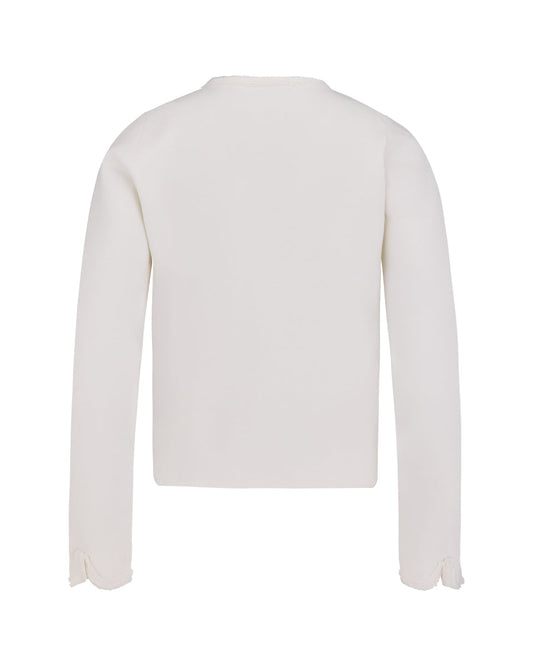 25SS パールリボンジャケットカーディガン