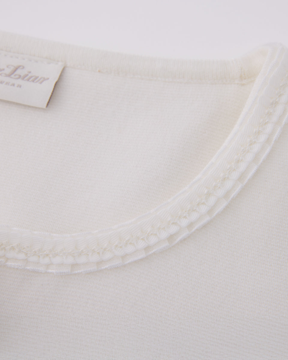 25SS パールリボンジャケットカーディガン