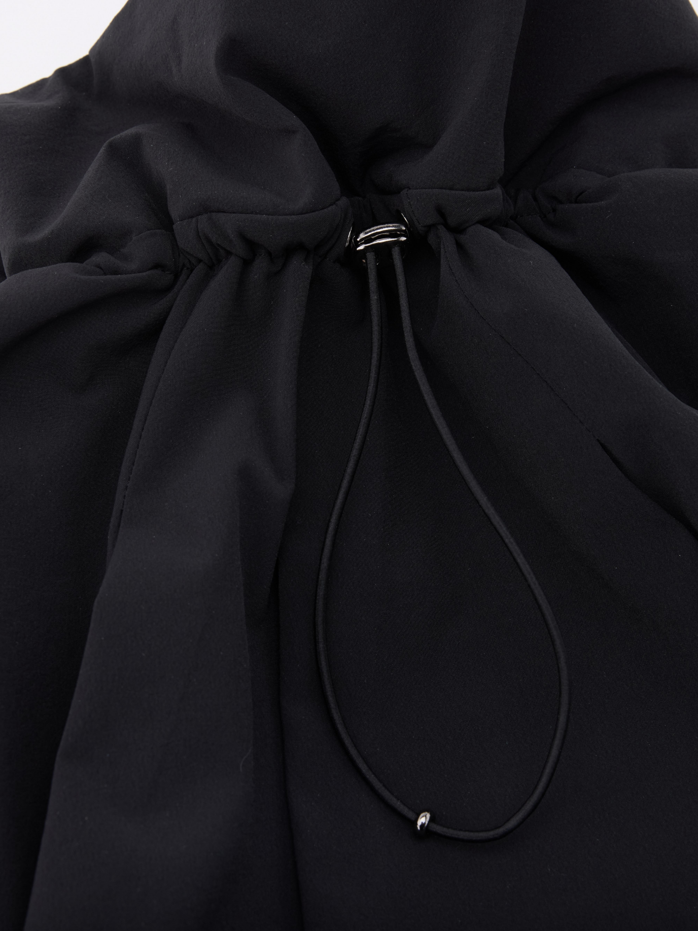 25SS ラッフルヘムジップアップジャンパー