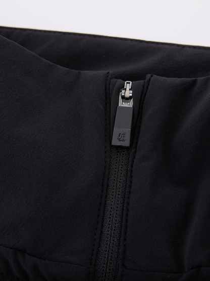 25SS ラッフルヘムジップアップジャンパー