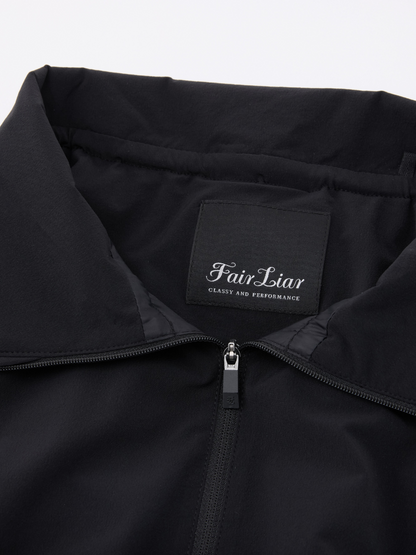 25SS ラッフルヘムジップアップジャンパー