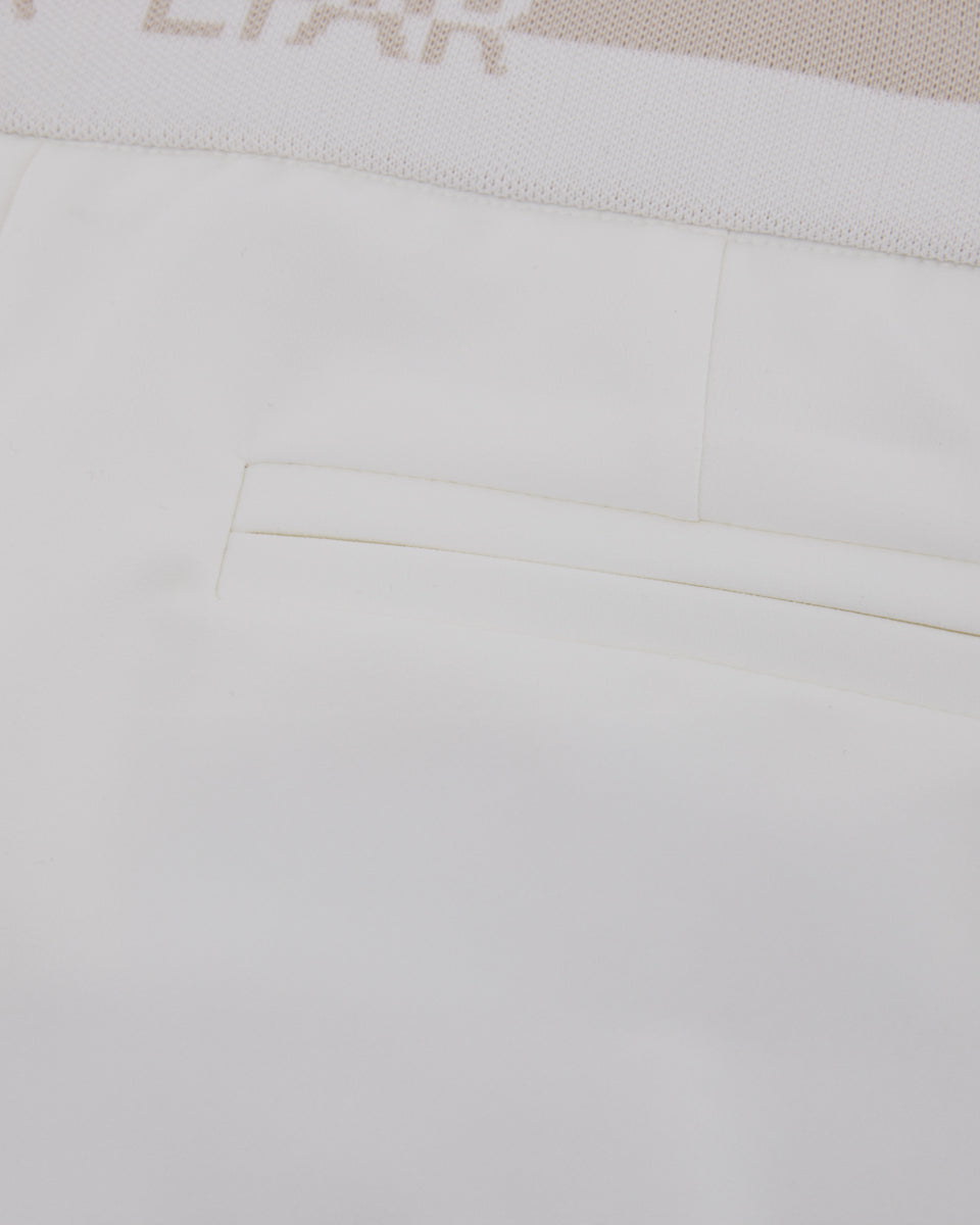 25SS バックバンドストレートフィットパンツ