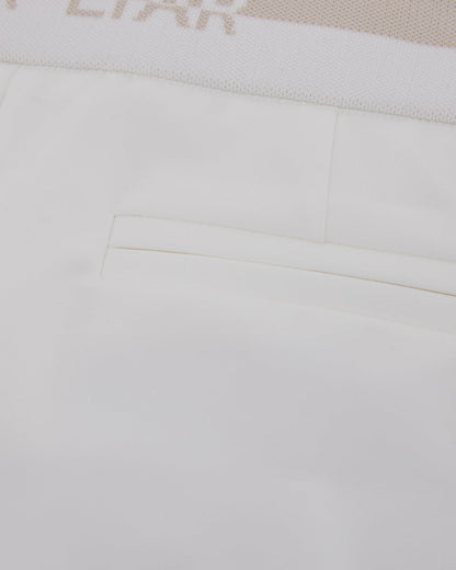 25SS バックバンドストレートフィットパンツ