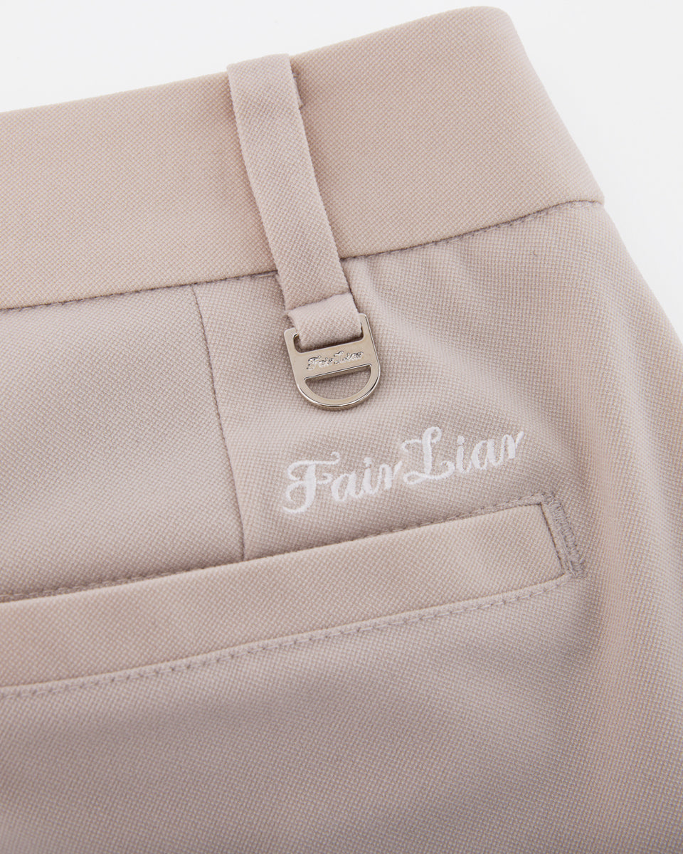 25SS ピンタックターンアップパンツ