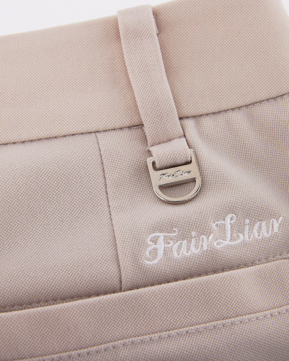 25SS ピンタックターンアップパンツ