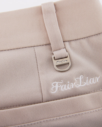 25SS ピンタックターンアップパンツ