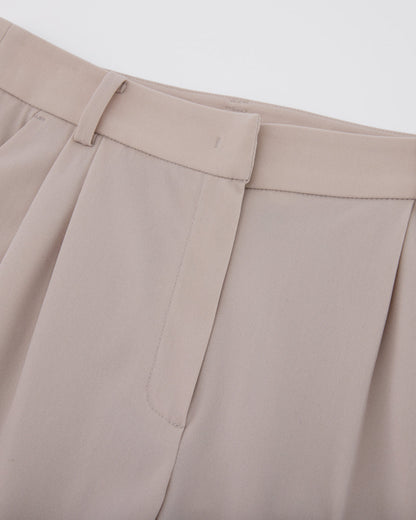 25SS ピンタックターンアップパンツ