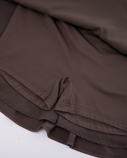 25SS ハイウエスト ジャージー フレアスカート