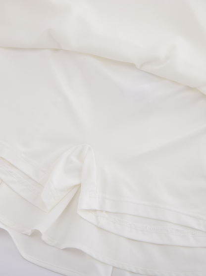 25SS ハイウエスト ジャージー フレアスカート