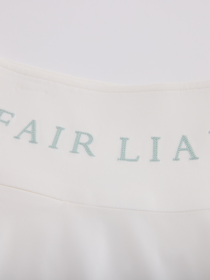 25SS ハイウエスト ジャージー フレアスカート