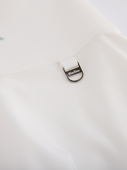 25SS ハイウエスト ジャージー フレアスカート