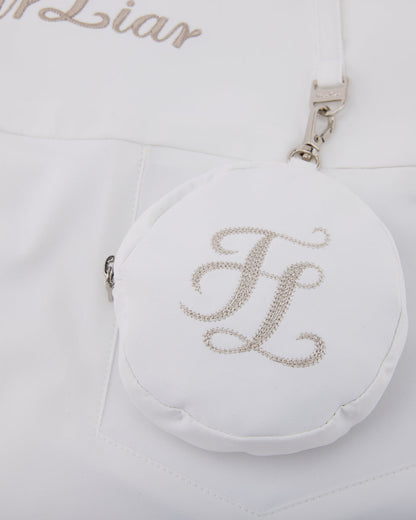 25SS ハイウエスト ボールポケット Hラインスカート