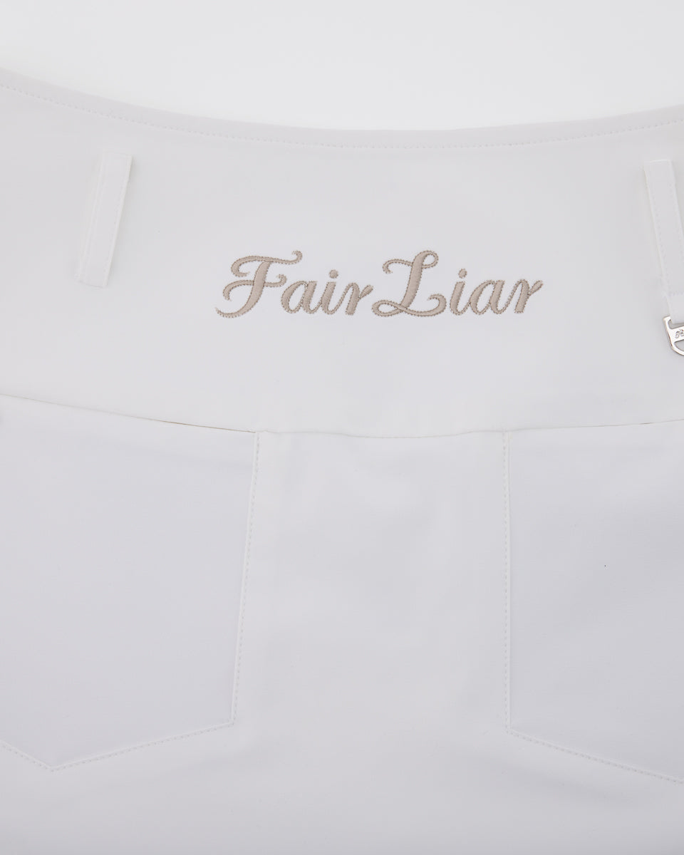 25SS ハイウエスト ボールポケット Hラインスカート