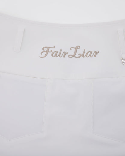 25SS ハイウエスト ボールポケット Hラインスカート