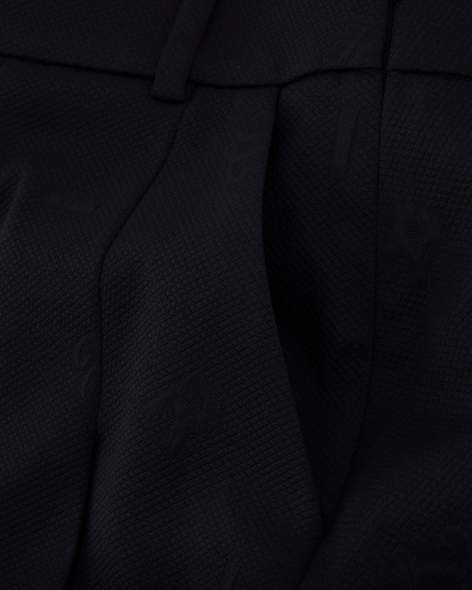 25SS レタリング ジャカード プリーツスカート