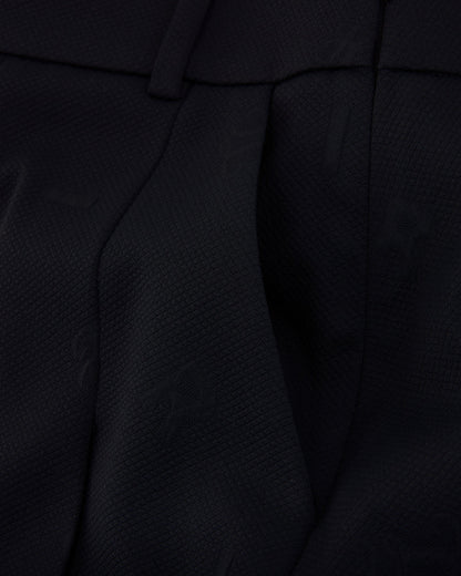 25SS レタリング ジャカード プリーツスカート