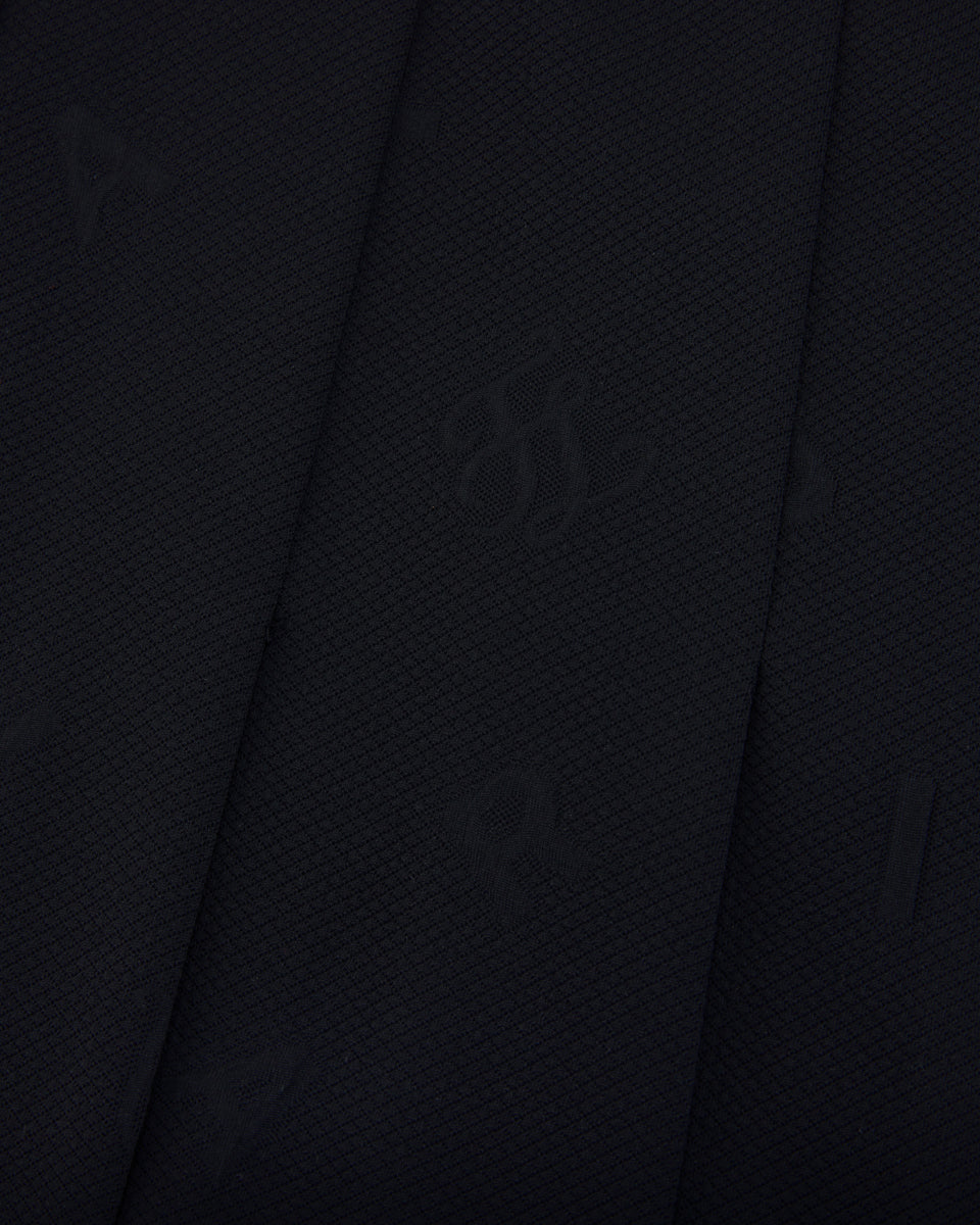 25SS レタリング ジャカード プリーツスカート