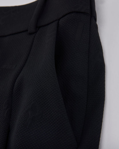 25SS レタリング ジャカード プリーツスカート