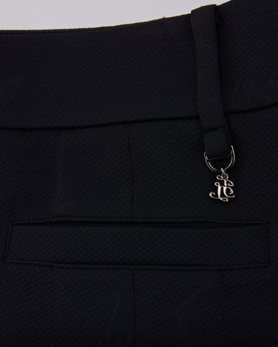 25SS レタリング ジャカード プリーツスカート